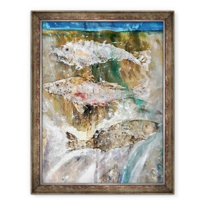 Tablou inramat - jocasta shakespeare - Peste Rising detaliu 3, 70 x 90 cm