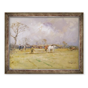 Tablou inramat - John Atkinson - Echipa Plug, 60 x 80 cm