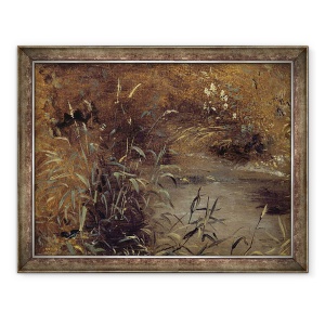 Tablou inramat - John Constable - Rushes de o piscina, 60 x 80 cm