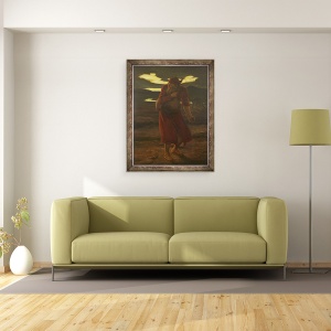 Tablou inramat - John Everett Millais - Parabola de neghina, 70 x 90 cm - Img 2