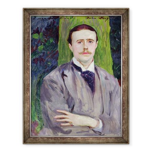 Tablou inramat - John Singer Sargent - Portretul lui Jacques-Emile Blanche 1861-1942, 70 x 90 cm