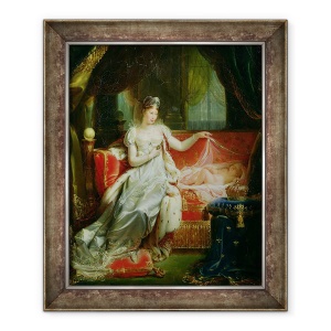 Tablou inramat - Joseph Franque - imparateasa Marie-Louise 1791-1847 si regele Romei, 70 x 85 cm