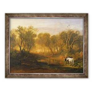Tablou inramat - Joseph Mallord William Turner - Padurea din Bere, 70 x 90 cm
