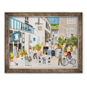 Tablou inramat - Judy Joel - Jessies Lactate in Mousehole, 70 x 90 cm