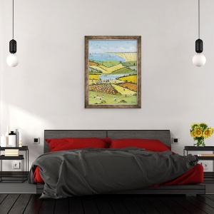 Tablou inramat - Judy Joel - Vara Mare, 60 x 80 cm - Img 3