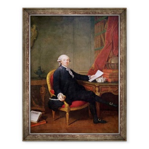 Tablou inramat - Jules Cesar Denis van Loo - Frederic-Ignace 1732-1818 Conte de Mirbec, 70 x 90 cm