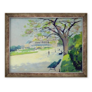 Tablou inramat - Jules Ernest Renoux - Palais du Trocadero, 70 x 90 cm