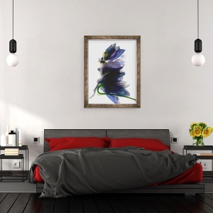 Tablou inramat - Julia McLemore - Dansul Delphinium, 2009, 70 x 90 cm - Img 3