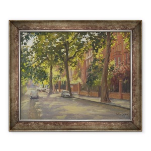 Tablou inramat - Julian Barrow - Cheyne Walk, 70 x 85 cm