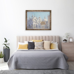 Tablou inramat - Julian Barrow - Cupole din San Marco, 60 x 80 cm - Img 3