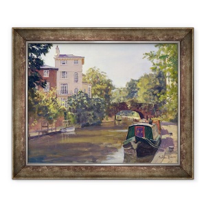 Tablou inramat - Julian Barrow - Regents Park Canal, 70 x 85 cm