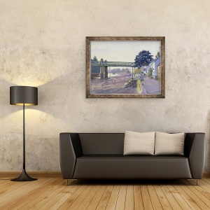 Tablou inramat - Julian Barrow - Strand pe Verde, 70 x 90 cm - Img 2