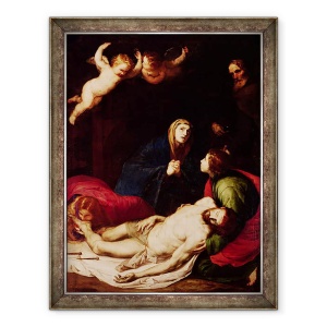Tablou inramat - Jusepe de Ribera - Coborarea de pe cruce I, 60 x 80 cm