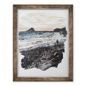 Tablou inramat - Kirstie Adamson - Coasta, 70 x 90 cm