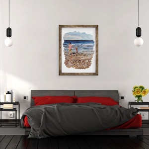 Tablou inramat - Kirstie Adamson - zbaturi, 70 x 90 cm - Img 3