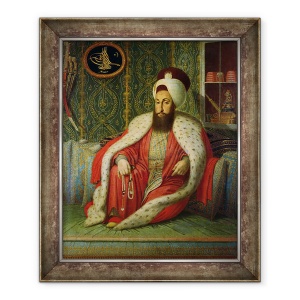 Tablou inramat - Konstantin Kapidagli - Sultan Selim III, 50 x 60 cm
