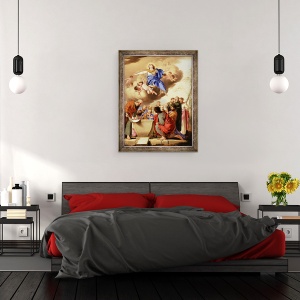 Tablou inramat - Laurent de La Hire - Ipoteza, 70 x 90 cm - Img 3