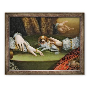 Tablou inramat - Lavinia Fontana - Familia Gozzadini ulei pe panza, 70 x 90 cm