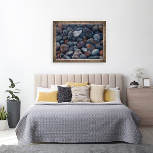 Tablou inramat - Lee Campbell - Adrians Rocks 2012, 60 x 80 cm - Img 3