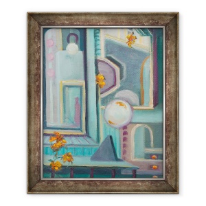Tablou inramat - Lee Campbell - Constructia II, 2017, 50 x 60 cm