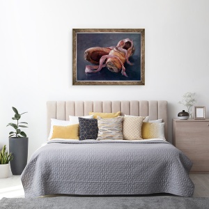 Tablou inramat - Lee Campbell - Pantofii lui Margot, 60 x 80 cm - Img 3