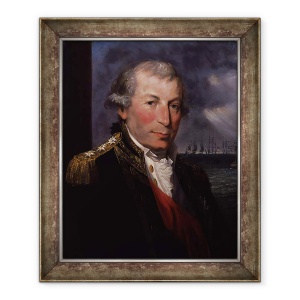 Tablou inramat - Lemuel Francis Abbott - Portretul lui John Jervis, 70 x 85 cm