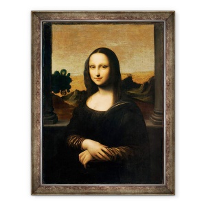 Tablou inramat - Leonardo da Vinci - Isleworth Mona Lisa, 70 x 90 cm