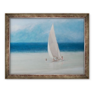 Tablou inramat - Lincoln Seligman - Pescari, Kilifi, 60 x 80 cm