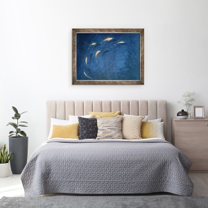 Tablou inramat - Lincoln Seligman - Piscina Goldfish, 60 x 80 cm - Img 3