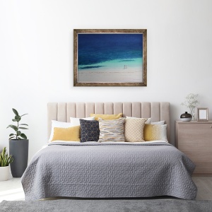 Tablou inramat - Lincoln Seligman - Plaja Kilifi II, 70 x 90 cm - Img 3