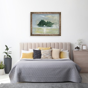 Tablou inramat - Lincoln Seligman - Taprabane, 70 x 90 cm - Img 3