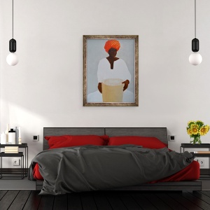 Tablou inramat - Lincoln Seligman - Tobosar III, 70 x 90 cm - Img 3