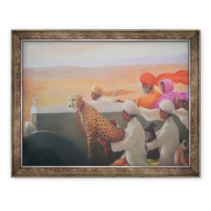 Tablou inramat - Lincoln Seligman - Vanatoare, 70 x 90 cm