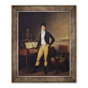 Tablou inramat - Louis Leopold Boilly - Francois Adrien Boieldieu 1755-1834 1800, 50 x 60 cm