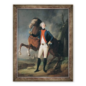 Tablou inramat - Louis Leopold Boilly - Gilbert Motier 1757-1834 Marquis de la Fayette, 70 x 90 cm