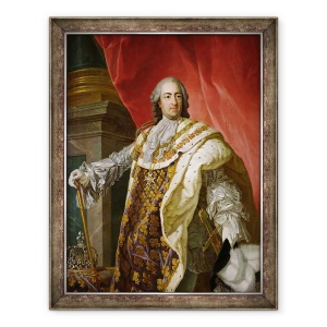 Tablou inramat - Louis Michel van Loo - Louis XV 1710-74, 60 x 80 cm