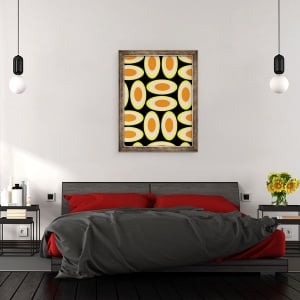 Tablou inramat - Louisa Hereford - Cercuri, 60 x 80 cm - Img 3