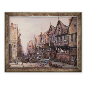 Tablou inramat - Louise Ingram Rayner - Chester, 60 x 80 cm