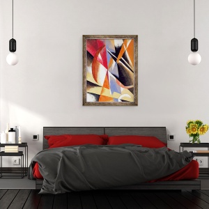 Tablou inramat - Lyubov Sergeevna Popova - Compozitie, 60 x 80 cm - Img 3