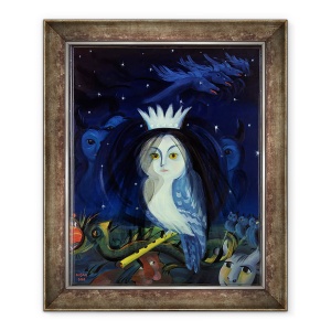 Tablou inramat - Magdolna Ban - Magia flautului, 70 x 85 cm