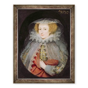 Tablou inramat - Marcus Gheeraerts - Catherine Killigrew, Lady Jermyn, 60 x 80 cm