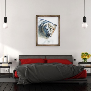 Tablou inramat - Mark Adlington - Icoana Arctic, 2015, 70 x 90 cm - Img 3
