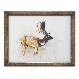 Tablou inramat - Mark Adlington - Magnificul Buck Fallow, 60 x 80 cm
