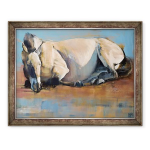 Tablou inramat - Mark Adlington - Ziua Cerului Albastru, Przewalski, 2014, 70 x 90 cm