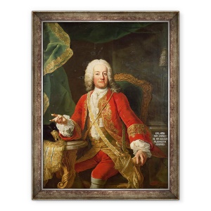 Tablou inramat - Martin II Mytens - Contele Carl Anton von Harrach, 60 x 80 cm