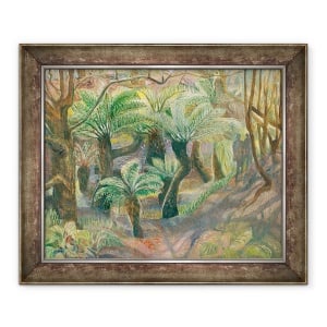 Tablou inramat - Mary Kuper - Ferigi de copac, 50 x 60 cm