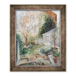 Tablou inramat - Mary Kuper - Gradina Londrei, 70 x 85 cm