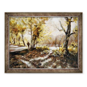 Tablou inramat - Mary Smith - Plimbare langa lacul Rudyard, 60 x 80 cm
