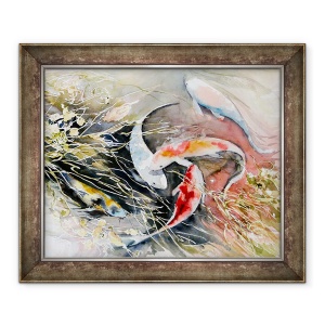 Tablou inramat - Mary Smith - tesut de peste, 50 x 60 cm
