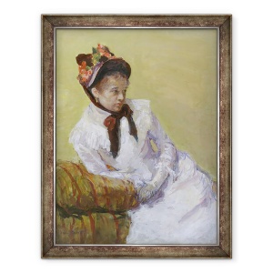 Tablou inramat - Mary Stevenson Cassatt - Portretul Artistului, 60 x 80 cm